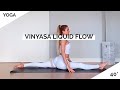 Vinyasa flow intermedio  40 minutos  fluye