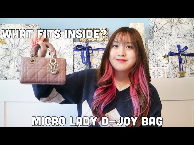 SAVE THIS! The viral #dior lady d-joy bag, what size to get? BAG REVIE, lady dior bag