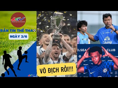 Video Bản tin Thể Thao 2/6| U23 Thái Lan quyết 
