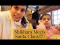 PART 2 : Shikhara meets SANTA CLAUS at his HOME!!!! what did we do in Finland!!???|sravana bhargavi
