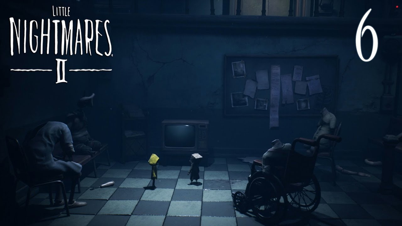 Сколько лет кошмару. Маленькие кошмары 2. Little Nightmares тень шестой. Предательство шестой little Nightmares 2 фон.