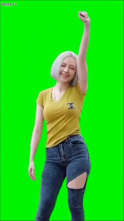 mentahan greenscreen wanita joged koplo co copyright bebas comot #greenscreen #mentahan #shorts