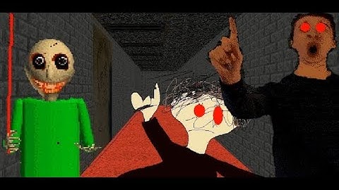 playing baldis basics at 3am