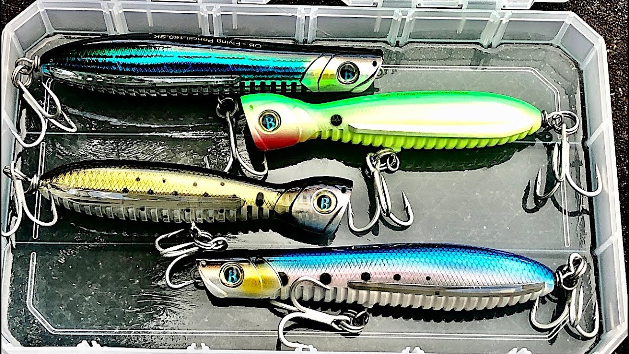 A Band of Anglers Lures-Hyperlastics to Pencil Poppers!