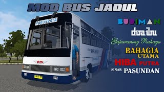 Share 6 Livery Mod Bus Jadul By Mas Faridh Madyawan| BUSSID Livery Mod
