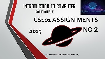 cs101 assignments no 2 solution 2023 with file |cs101 assignment | CS101 solutions