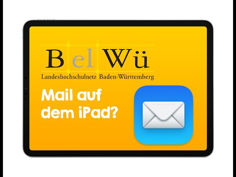 Belwue Mail  auf dem iPad einrichten - Einfach erklärt in 1 Minute