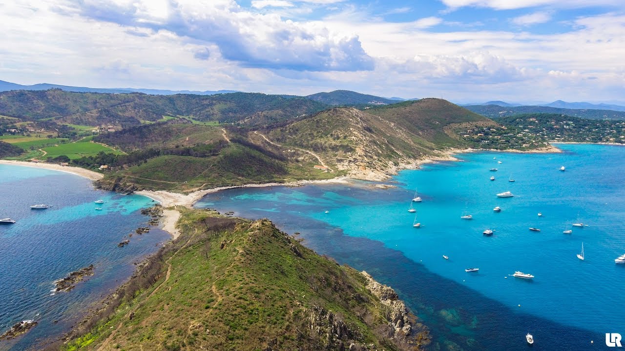 Caps Taillat, Lardier et Camarat | Ramatuelle - St-Tropez | Drone 4k ...