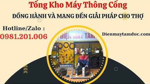 Thử Sức Máy Thông Cống 3000W GQ150Z & GQ150T – Mạnh Mẽ, Hiệu Quả