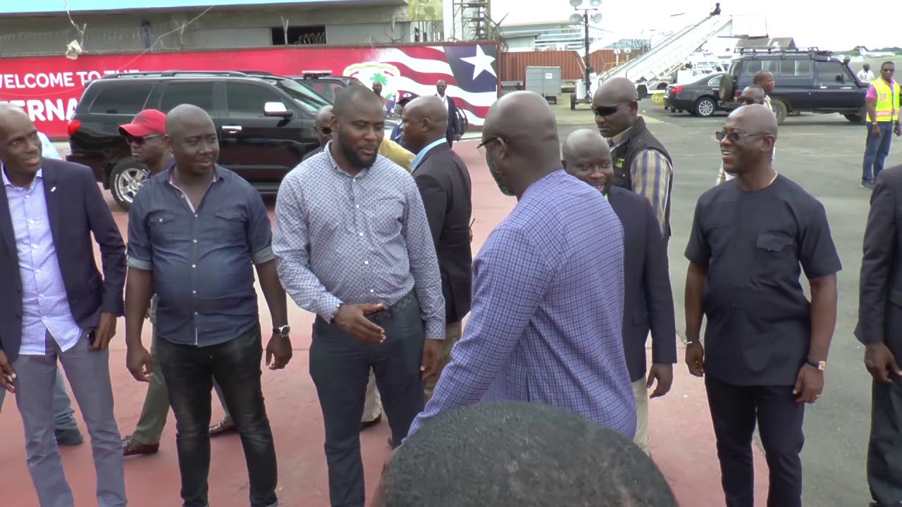 President Weah Returns Home from Franco African Summit in Congo Brazzaville camera iphone 8 plus apk
