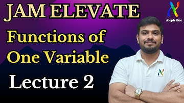 Function of One Variable | Lecture 2 | IIT JAM 2026 | Sagar Surya