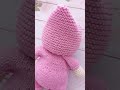 Мягкая вязаная игрушка ручной работы Мишка в пижаме #мишкакрючком #амигуруми #вязаниекрючком