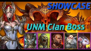 Showcase UNM Clan Boss | Raid Shadow Legends|