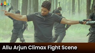 Allu Arjun Movie Climax Fight Scene | Iddaramayilatho | Amala Paul | Telugu Action Scenes