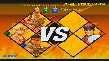 Capcom VS SNK 2 Dan Ken Ryu arcade mode