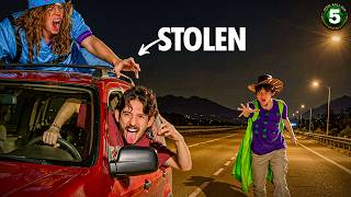 Steel Ball Run, But Someone Drove Off With Our Car