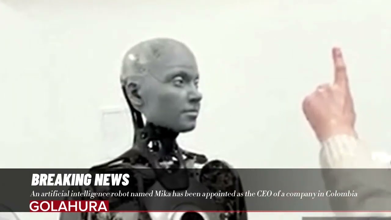 Meet 'Mika,' the world's first AI human-like robot CEO