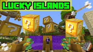 Minecraft Lucky Islands: Enderpearl Plays, Wins, and more!! (Cubecraft)