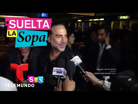 Alejandro Fernández llegó a premios con la novia de Luis Miguel | Suelta La Sopa | Entretenimiento