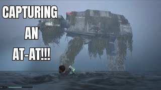 STAR WARS Jedi: Fallen Order Capturing an AT-AT Walker and using it as my own weapon!!!