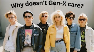 Why Doesn't GenX Care?