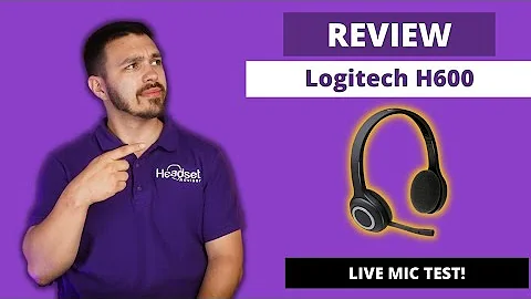 Logitech H600 Wireless Headset In-Depth Review - LIVE MIC TEST!