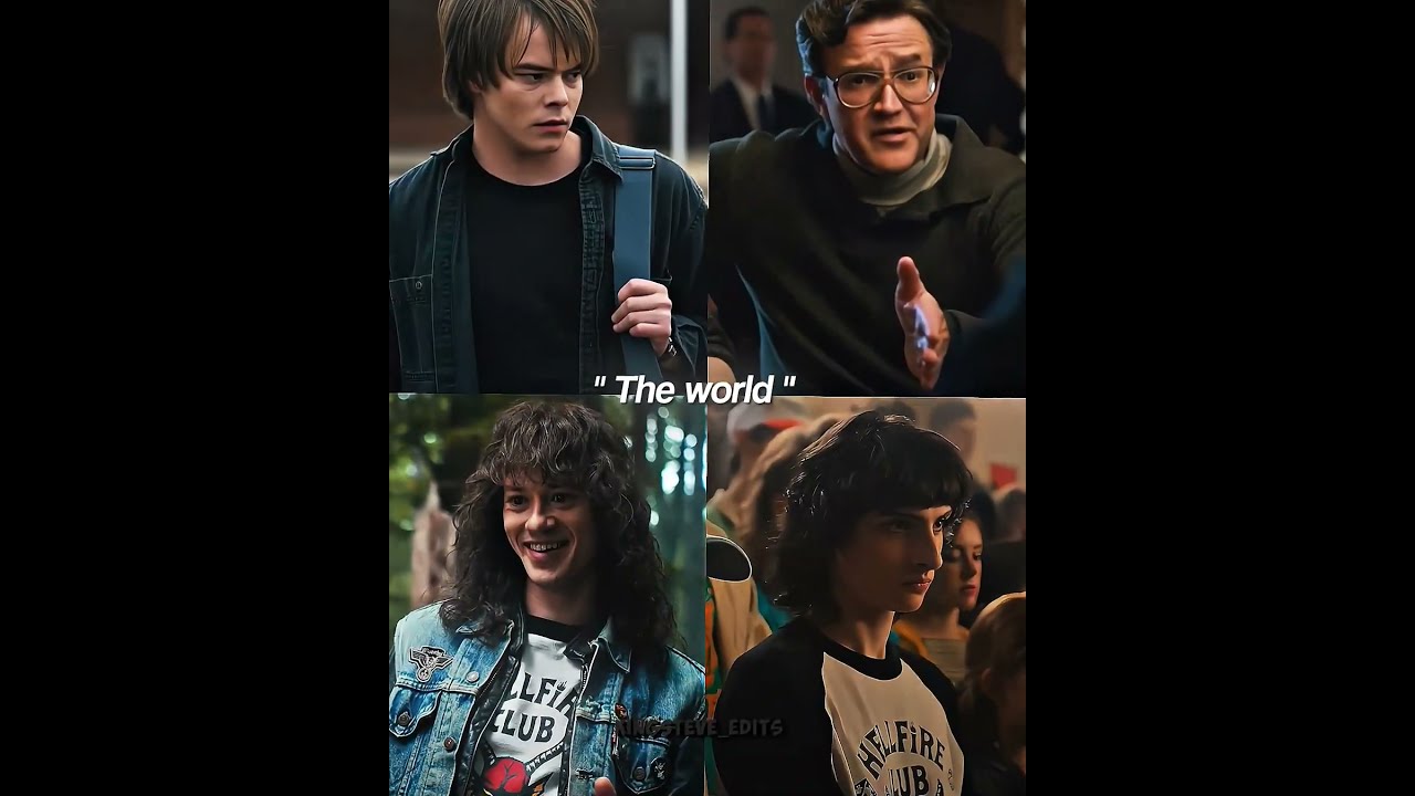 Me Or The World St Version Strangerthings Shorts