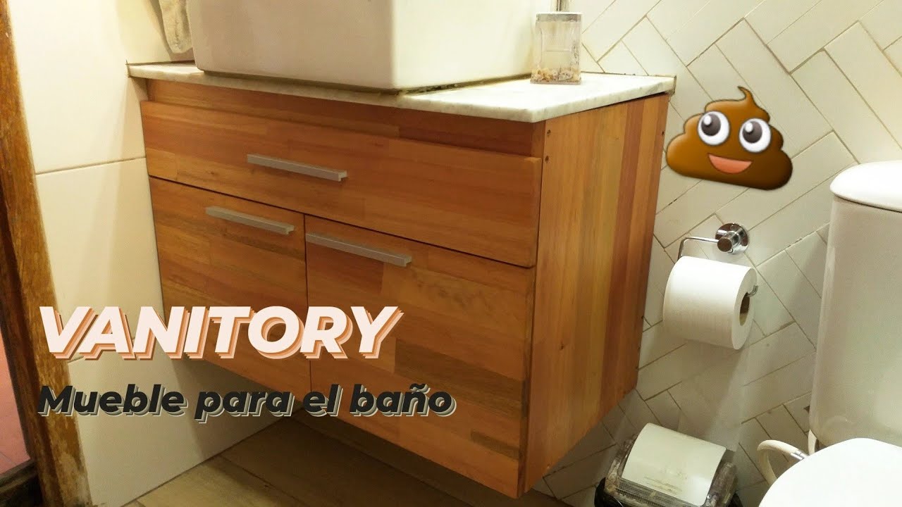 Como hacer un mueble para el baño · SOLO 2 HERAMIENTAS! 