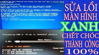 Cách Sửa Lổi Màn Hình Xanh Win 10, 8, 7 Thành Công 100% - CMQT