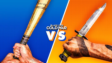 The BASEBALL BAT is a Knockoff Cold War Melee Weapon! (Combat Knife vs. Baseball Bat)