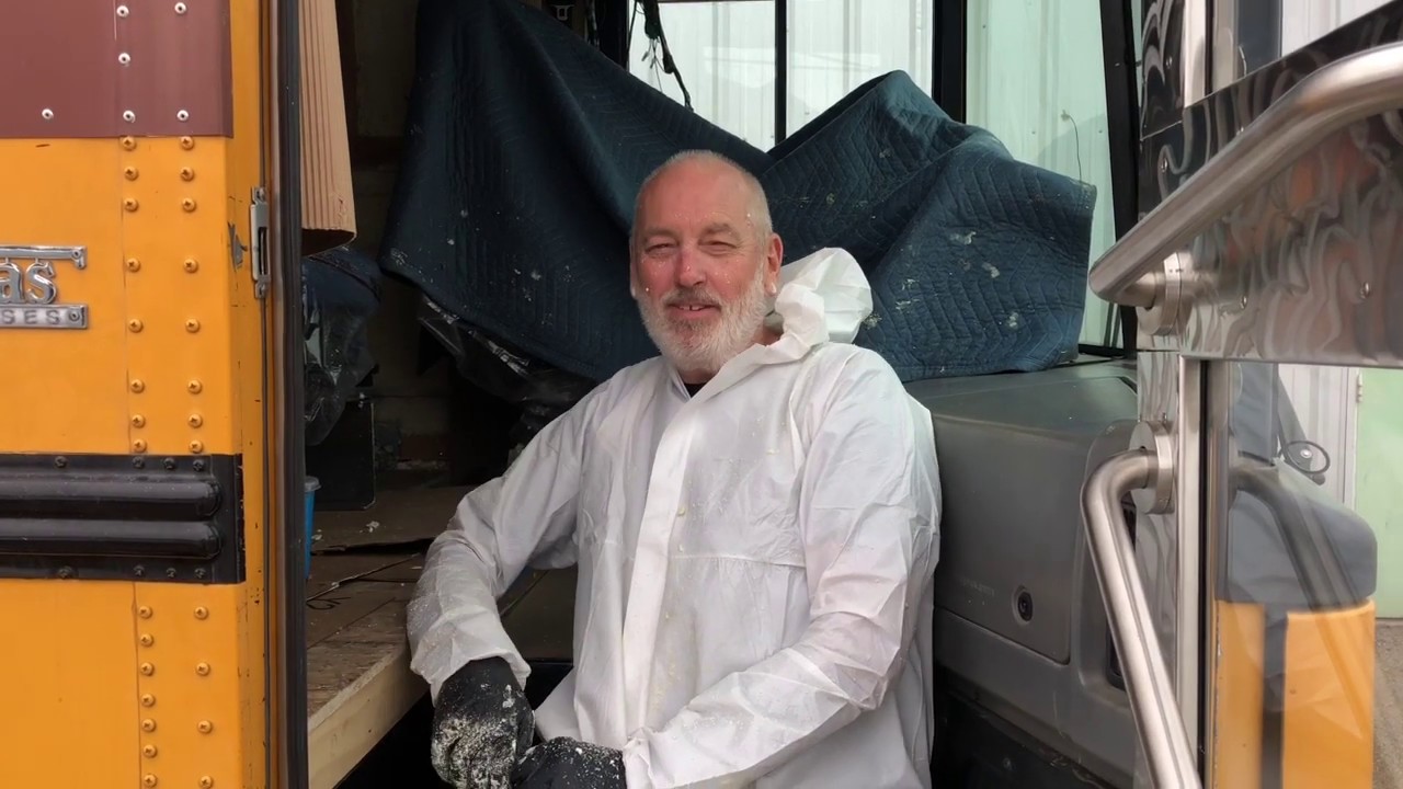 Tiger Foam Insulation - Vlog 117 School Bus Conversion - YouTube