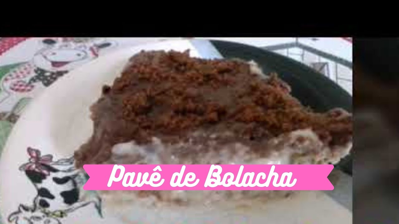 Pavê de Bolacha -Jeniffer Dias