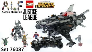 Lego Super Heroes 76087 Flying Fox: Batmobile Airlift Attack - Lego Speed Build Review