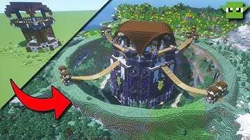 Minecraft Pillager Outpost Transformatie + Tour