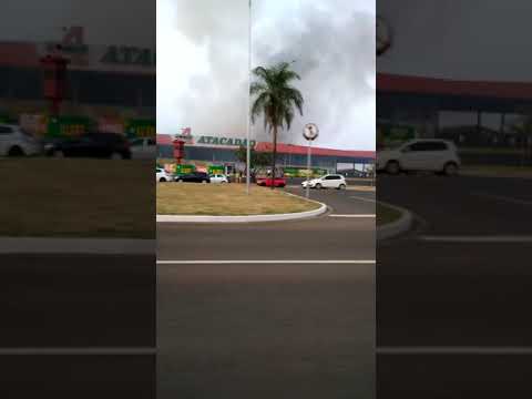 Incêndio Atacadão em CG 1