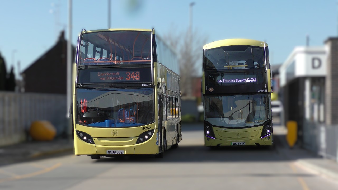 Watching Buses At Ashton Interchange On 04/03/2026