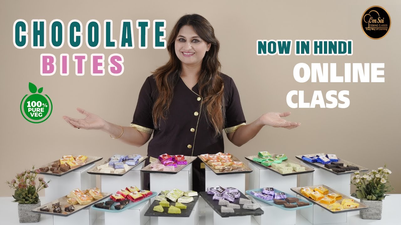 Онлайн-курс по приготовлению шоколадных кусочков | Узнайте 12 рецептов | ☎️ 8551 8551 03 / ☎️ 855...