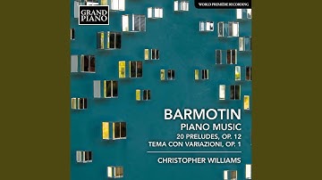 Theme & Variations, Op. 1: Var. 10, Andante maestoso