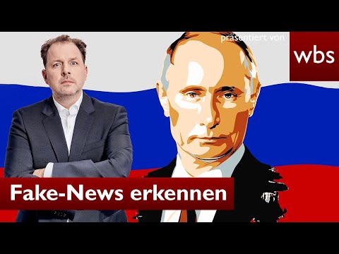 Fake-News im Ukraine-Krieg: So erkennt ihr Putins Lügen! | Anwalt Christian Solmecke
