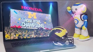How Its Reacted To The University Of Michigans 2024 Rose Bowl Victory