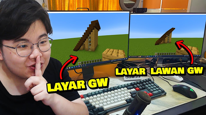 Gw Nyontek Dengan Bajak Layar Komputer Lawan Gw di Lomba Building Minecraft ...