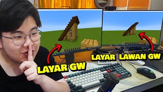 Gw Nyontek Dengan Bajak Layar Komputer Lawan Gw di Lomba Building Minecraft ...