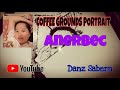Anerbec  coffee grounds portrait