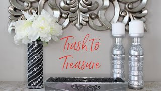 From Garbage to Glam: Witness My Upcycling Journey as I Turn Trash into Treasure for Home Decor!
Sules Video: https://www.youtube.com/watch?v=OZof6CC0Xe0
Trash to Treasure:
I have teamed up with my friend Sule from My style my colours for a trash to treasure collaboration.
If you are not familiar with Sule, she does home decor and DIY projects always in her beautiful colour palette. Oh, and she is also a talented artist, who shows her artwork!!
Sule’s channel:
https://www.youtube.com/c/MystyleMycolours
I have pulled a few items from my trash and used them to make up this set of decor items.
I used a set of empty gatorade bottles, a Pringle’s style chip container and an old flat iron (hair straightener) box.
Here are the supplies I used to make these projects
Contains affiliate links.
E-6000 Glue: https://amzn.to/3lGey9g
Pringles Chip Vase:
Empty Pringles (or similar) container
Flat Black Spray paint: https://amzn.to/3lDRzLR
Bling Wrap
Pearl and Rhinestone stickers
Flat Iron Decor Box:
Box from flat iron (or similar)
Adhesive Mirror paper: https://amzn.to/3BJVoET
Wooden flourishes aka Curly wurlies :) https://amzn.to/3mJDCve
Black gloss paint: https://amzn.to/3DzQ3AB
Mini mirror tiles:https://amzn.to/3BI8wu2
Gatorade Candle Holders:
Gatorade bottles
Rustoleum Silver mirror spray paint: https://amzn.to/2YT4HEb
Zip zag adhesive stickers (Dollar store)
Non adhesive bling wrap
Mini mirror tiles: https://amzn.to/3BI8wu2
DT Napkin Ring
Mod podge: https://amzn.to/3E2tJAL
Large flake glitter
Terra cotta planter bottom
Candle
Chapters:
0:00-1:15 - Intro
1:16 - 6:25 Pringles Vase
6:26 - 12:48 Jewelled Box
12:49 - 15:34 Gatorade Candle Holders
15:35 - 16:01 Trash to Treasure Trio
Music:
Pringles Vase:
Compressor works Twang - Max McFerren
Jewelled Box:
Song of Mirrors by Unicorn Heads
Beijaflor by
Exit: Easy Lemon 30 Second by Kevin MacLeod is licensed under a Creative Commons Attribution 4.0 license. https://creativecommons.org/licenses/by/4.0/
Source: http://incompetech.com/music/royalty-free/index.html?isrc=USUAN1200078
Artist: http://incompetech.com/
Check out my social media channels:
My Website :https://designbyd9.com
Instagram: https://www.instagram.com/design_by_d9/
Facebook: https://www.facebook.com/designbyd9
Pinterest:https://www.pinterest.com/designbyd9/
Thanks for stopping by! From Garbage to Glam: Witness My Upcycling Journey as I Turn Trash into Treasure for Home Decor!
