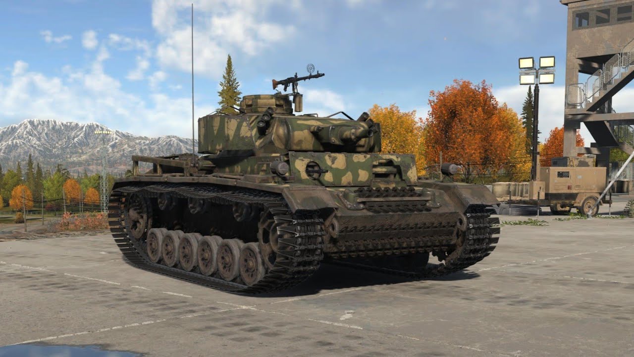 War Thunder Panzer III N Gameplay - YouTube