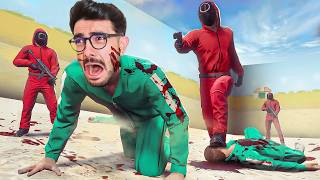 خطفوني داخل لعبة الحبار 😭 Squid Game