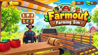 Farmout Farming Sim Gameplay - Building My Dream Farm From Scratch - Bad Turtles - Android screenshot 5