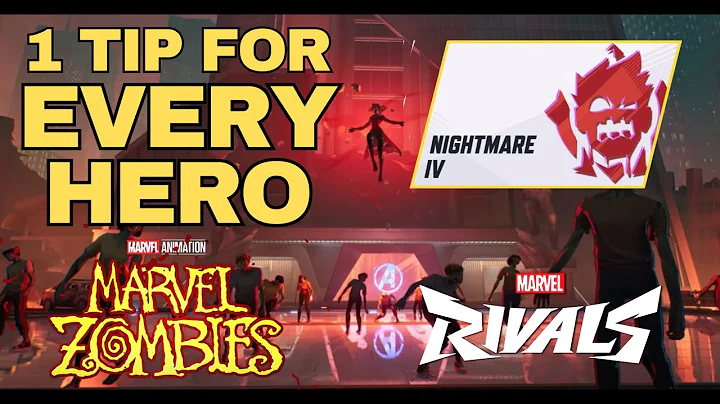 1 Tip for Every Hero in Nightmare 4 | Marvel Rivals Zombies Guide 🧟‍♂️