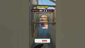 BOOST WALLBANG ON DUST 2 #shorts #cs2
