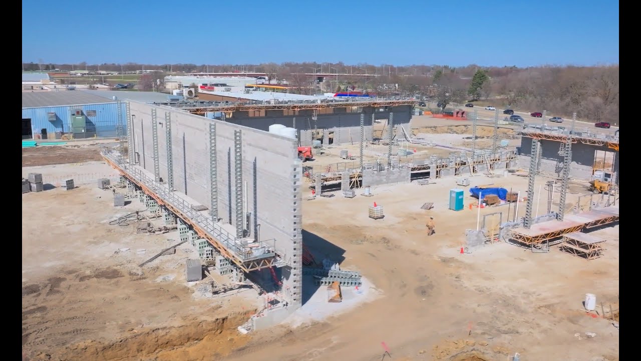ECC Manufacturing and Technology Center Construction Update May 2025